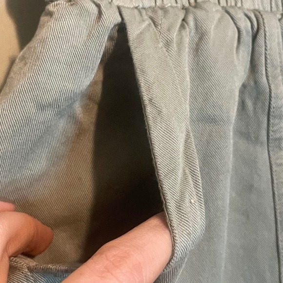 Heir & Thread Womens Casual Relaxed Summer Lounge Casual Shorts Green Small - Picture 4 of 7